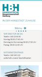 Mobile Screenshot of hanseatische.de